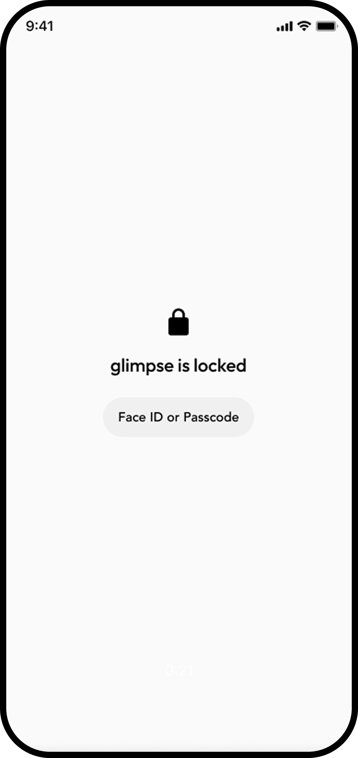 Privacy in Glimpse